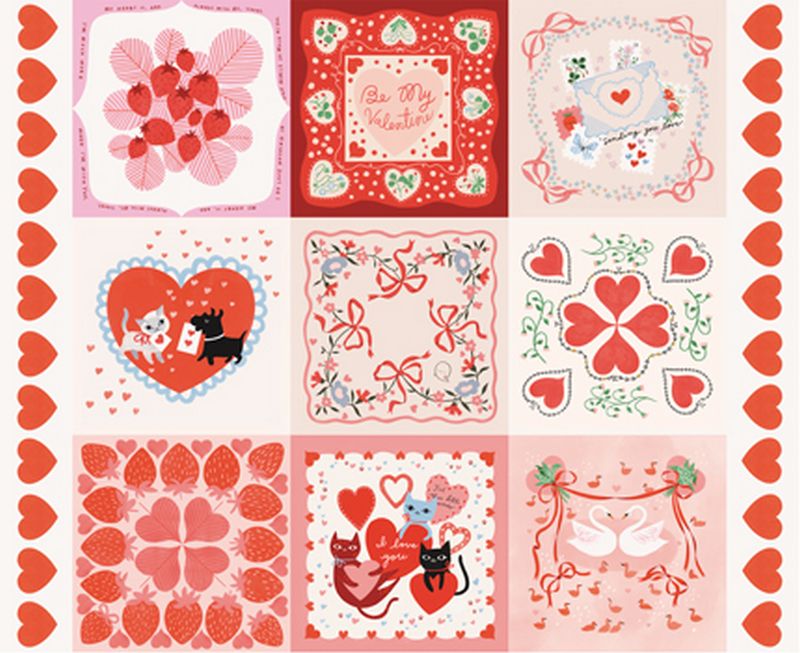 Funny Valentine - Fat Quarter Bundle - Lizzy House - Moda (Pre-order: Jan 2026)