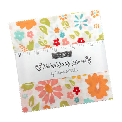 Delightfully Yours - Charm Pack - Sherri & Chelsi - Moda (Pre-order: Jan 2026)