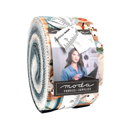 Purrfect Christmas - Jelly Roll - Elena Amo - Moda