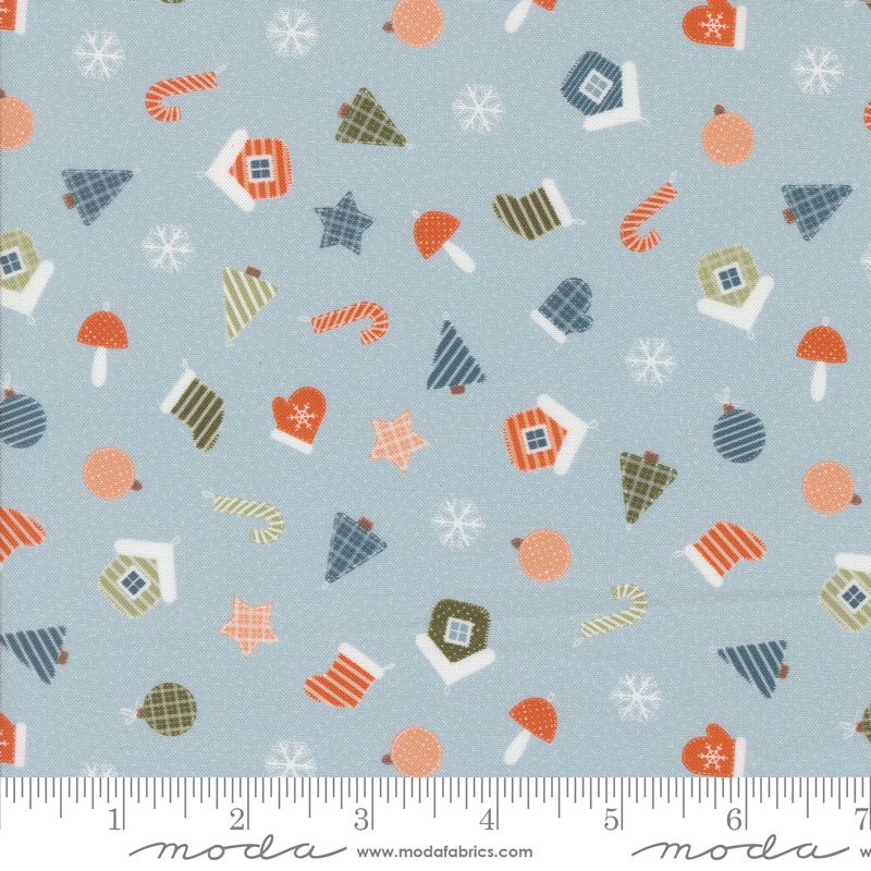 Purrfect Christmas - Jelly Roll - Elena Amo - Moda