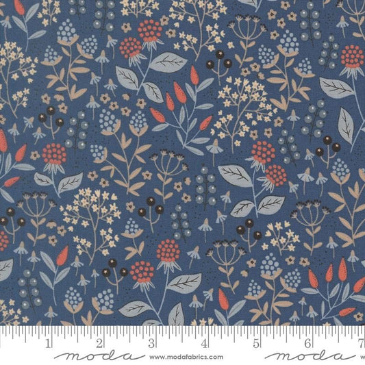 Nature's Sketchbook - Leaves & Berries in Twilight - Elena Amo - Moda (Pre-order: Sept 2026)