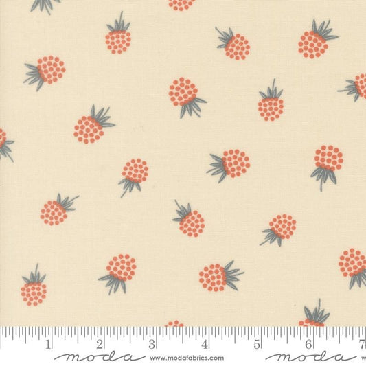 Nature's Sketchbook - Berries in Pearl - Elena Amo - Moda (Pre-order: Sept 2026)