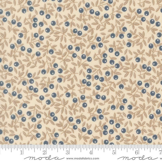 Nature's Sketchbook - Blueberry in Pearl - Elena Amo - Moda (Pre-order: Sept 2026)