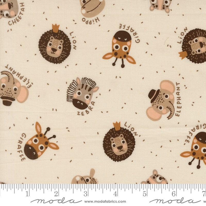 Wildly Cute Safari - Fat Quarter Bundle - Elena Amo - Moda (Pre-order: Dec 2026)