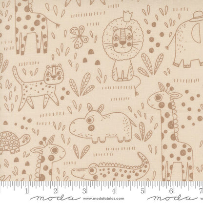 Wildly Cute Safari - Fat Quarter Bundle - Elena Amo - Moda (Pre-order: Dec 2026)