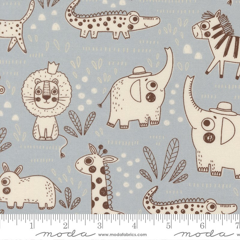 Wildly Cute Safari - Fat Quarter Bundle - Elena Amo - Moda (Pre-order: Dec 2026)