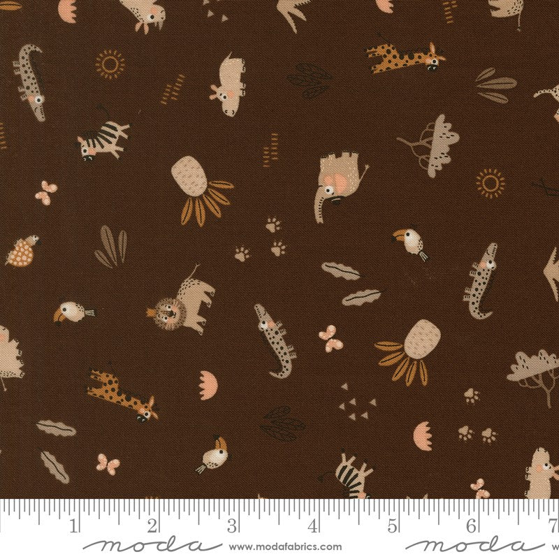 Wildly Cute Safari - Fat Quarter Bundle - Elena Amo - Moda (Pre-order: Dec 2026)