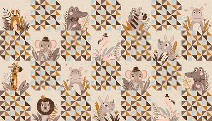 Wildly Cute Safari - Fat Quarter Bundle - Elena Amo - Moda (Pre-order: Dec 2026)