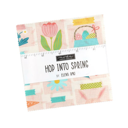 Hop Into Spring - Charm Pack - Elena Amo - Moda (Pre-order: Mar 2027)