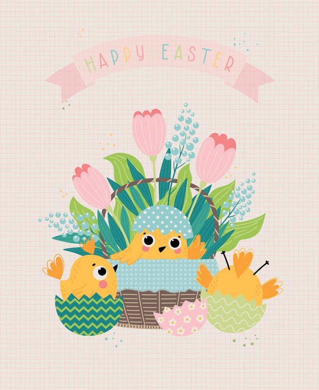 Hop Into Spring - Fat Quarter Bundle - Elena Amo - Moda (Pre-order: Mar 2027)