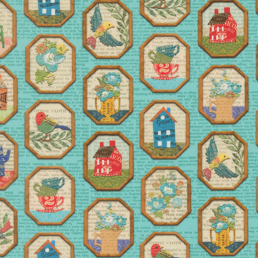 Paper Hamlet - Sky 39565-17 - Cathe Holden - Moda