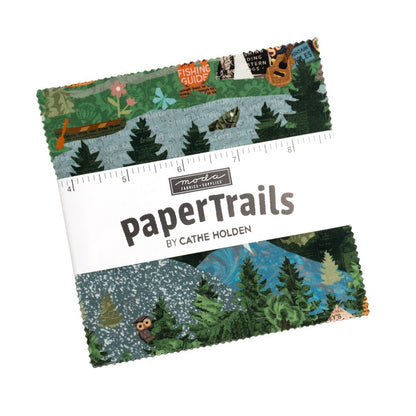 Paper Trails - Charm Pack - Cathe Holden - Moda (Pre-order: Dec 2026)