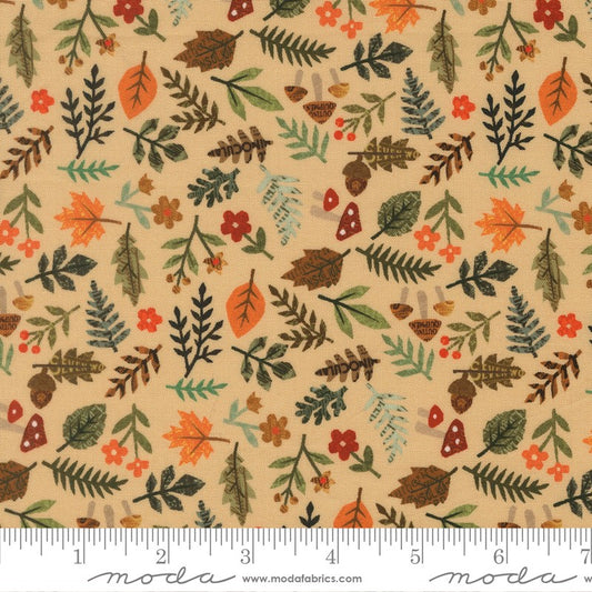 Paper Trails - Foliage in Parchment - Cathe Holden - Moda (Pre-order: Dec 2026)