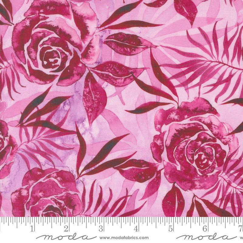 Coming Up Roses - Prussian Rose in Magenta - Create Joy Project - Moda (Pre-order Mar 2024)