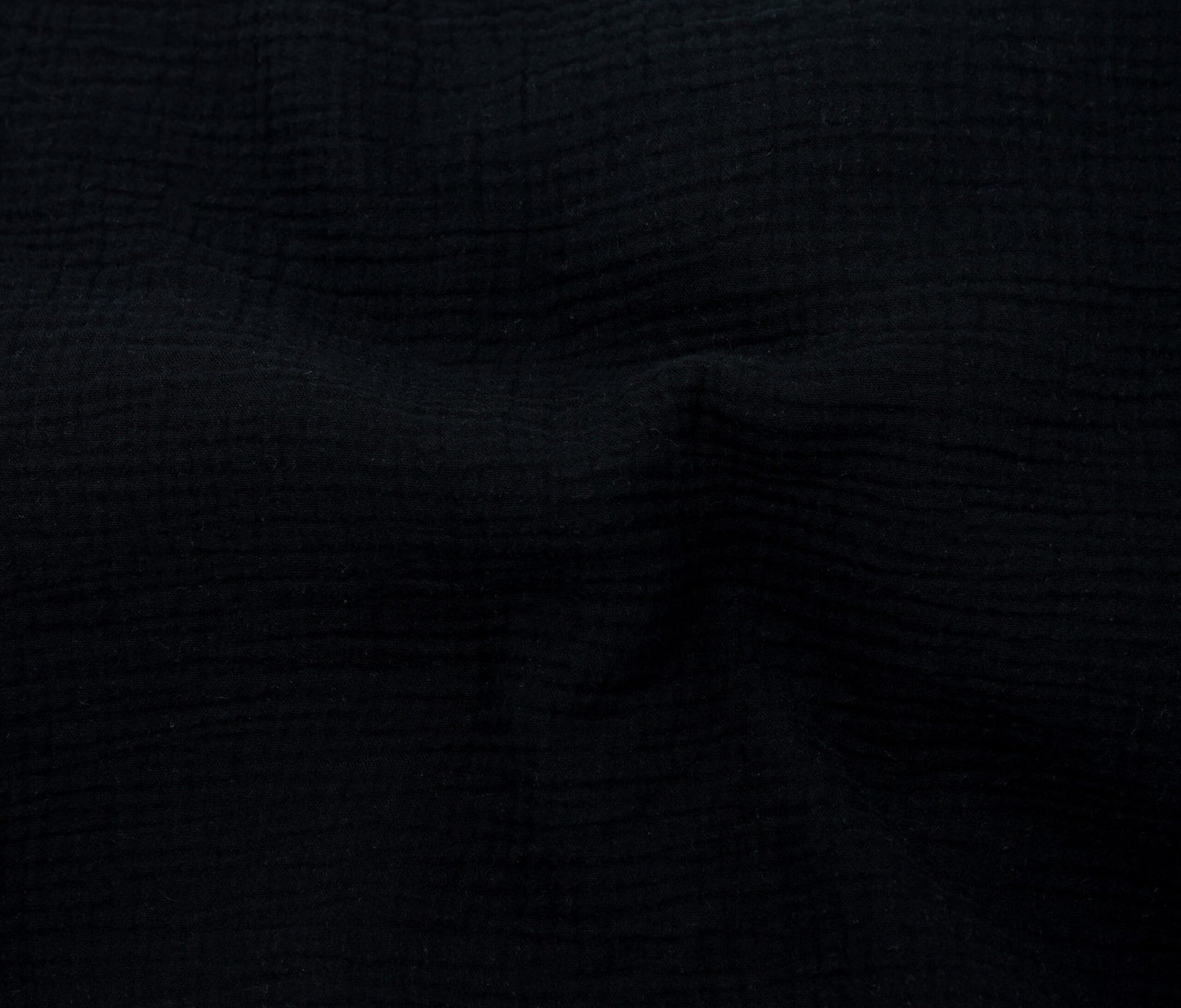 Cotton Gauze (52") - Black - Telio