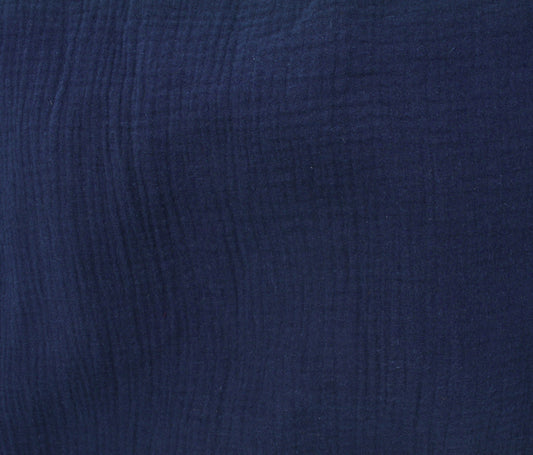 Cotton Gauze (52") - Navy - Telio