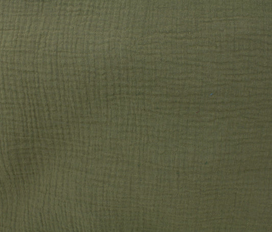 Cotton Gauze (52") - Olive - Telio