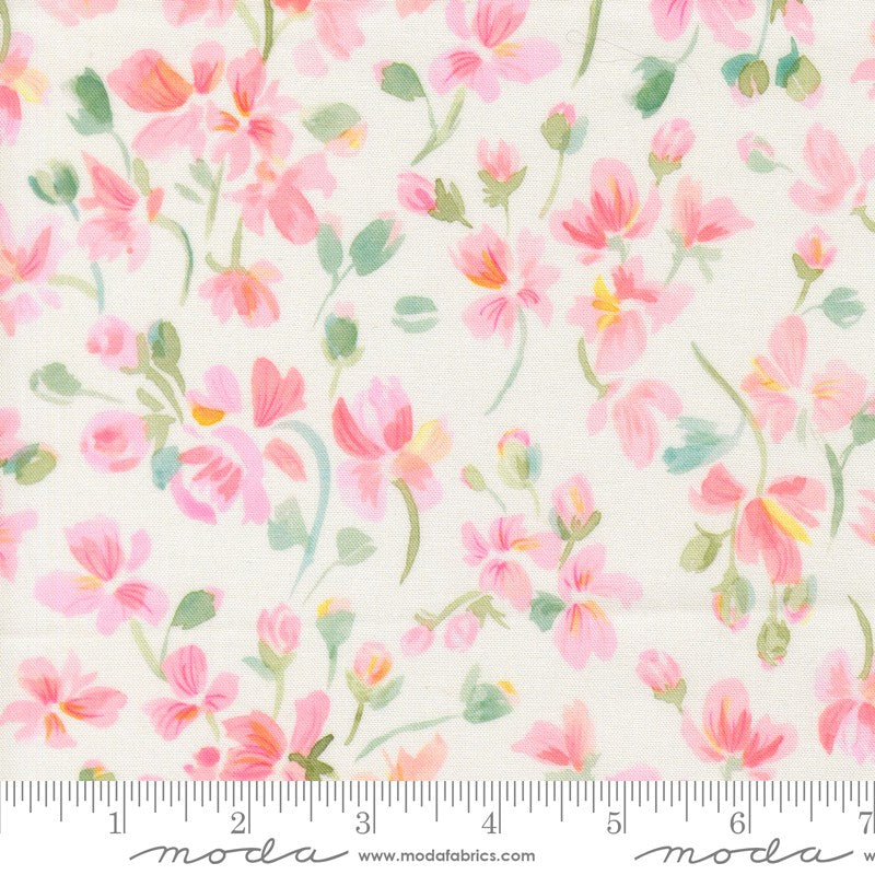 Fleur The Love - Swoonworthy in Cloud - Create Joy Project - Moda (Pre-order: Oct 2026)