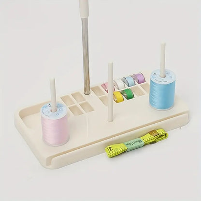 Thread Stand with Bobbin Storage