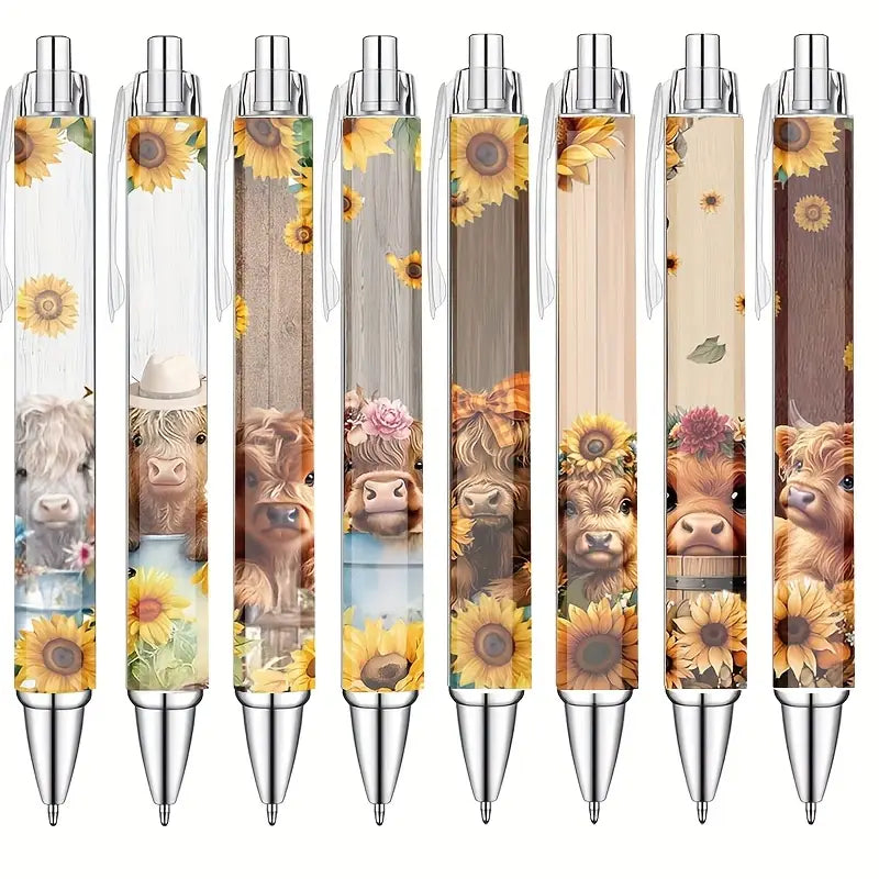 Highland Cow Cutie Gel Pen