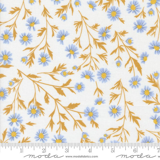 Sun Drenched - Wild Daisy in Cloud - Sweetfire Road - Moda