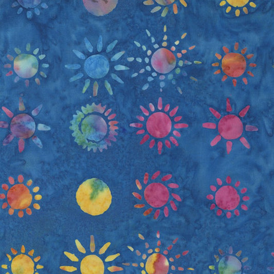Beachy Batiks - 4362-25 in Ocean - Moda