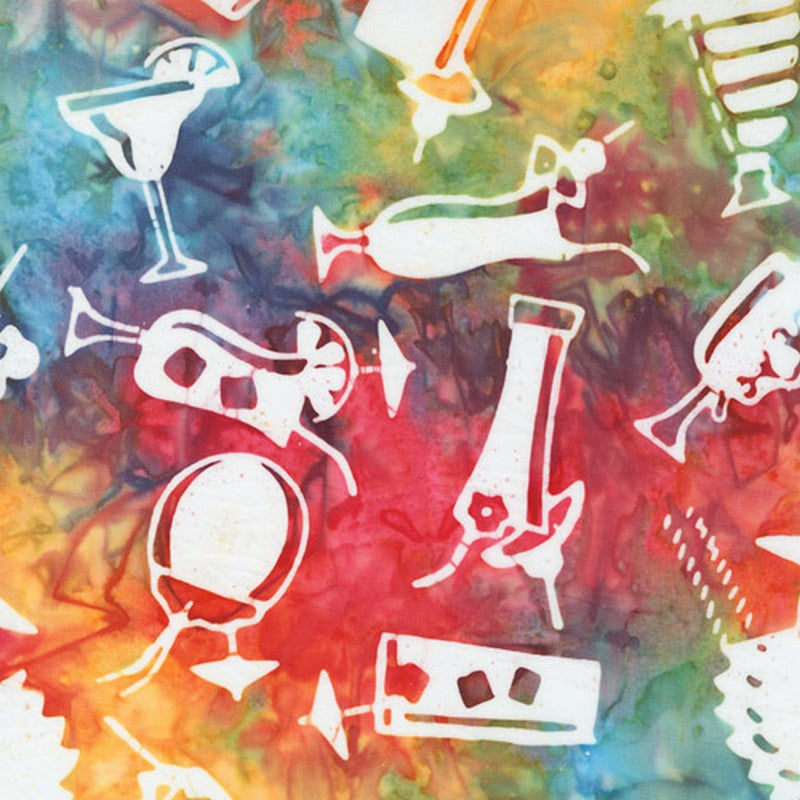 Beachy Batiks - 4362-39 in Coral Reef - Moda