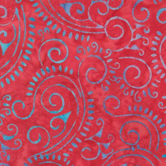 Sunburst Batiks - Raspberry 4370-16 - Moda