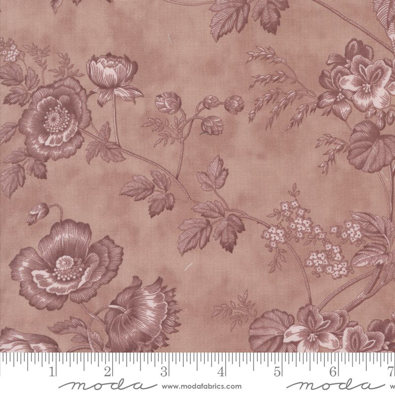 3 Sisters Favorites Lavender Fields - Floral in Mauve - 3 Sisters - Moda