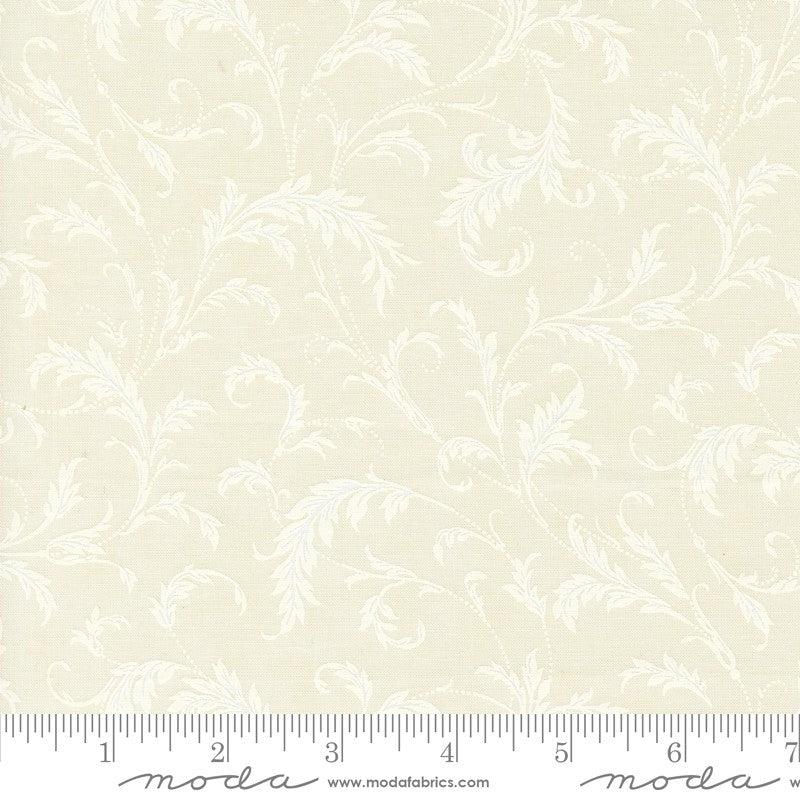 Favorite Vintage Linens - Flourishing in Porcelain - 3 Sisters - Moda (Pre-order June 2024)