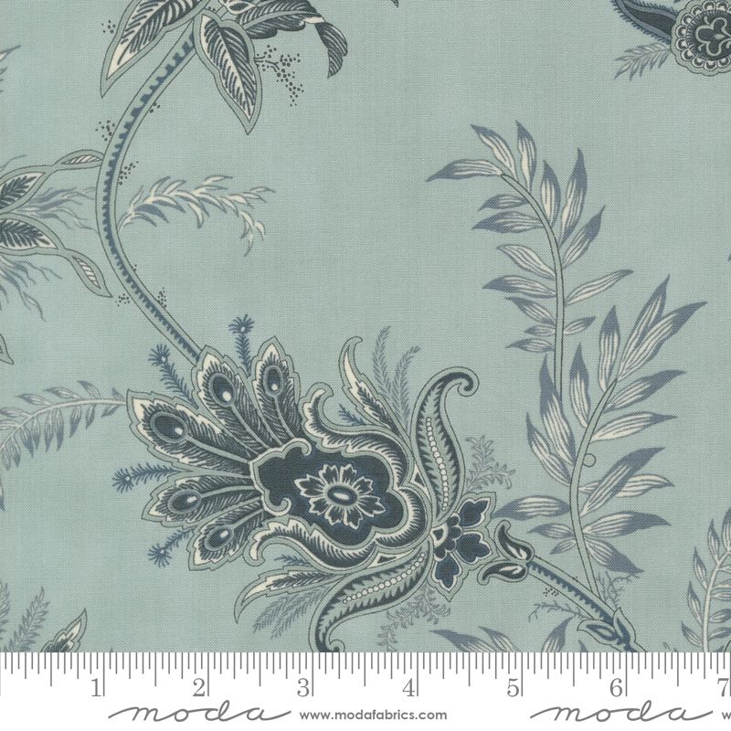 Breathtaking Blues - Plumes in Sky - 3 Sisters - Moda (Pre-order: Aug 2026)