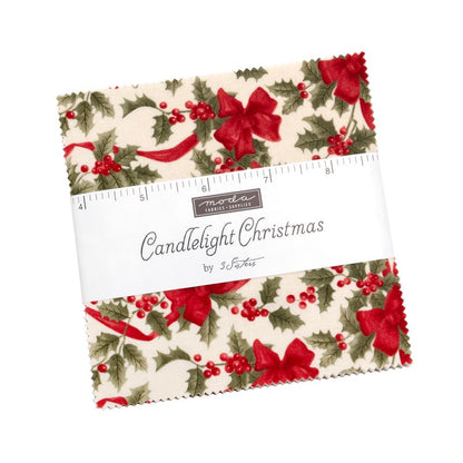 Candlelight Christmas - Charm Pack - 3 Sisters - Moda (Pre-order: July 2026)