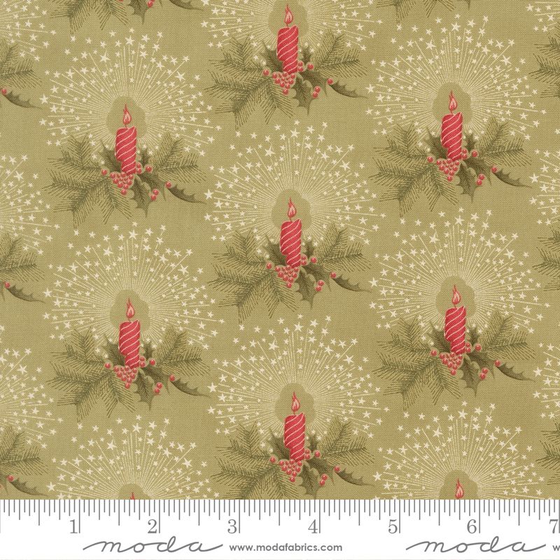 Candlelight Christmas - Fat Quarter Bundle - 3 Sisters - Moda