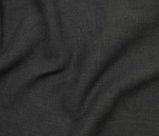 Ramie Stonewashed (54") - Charcoal - Telio