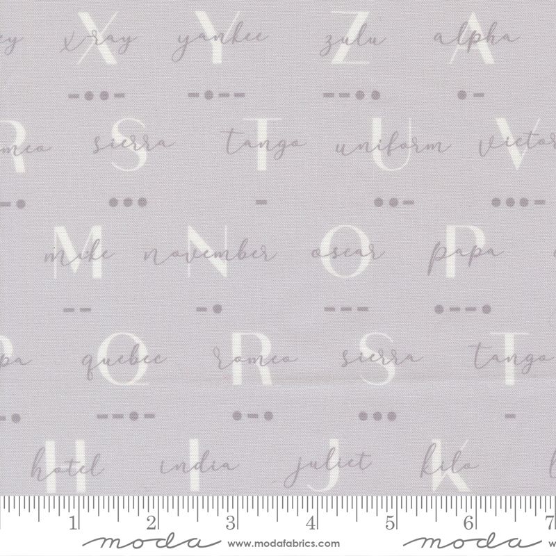 High Flight - Morse Code in Smoke - Sariditty - Moda