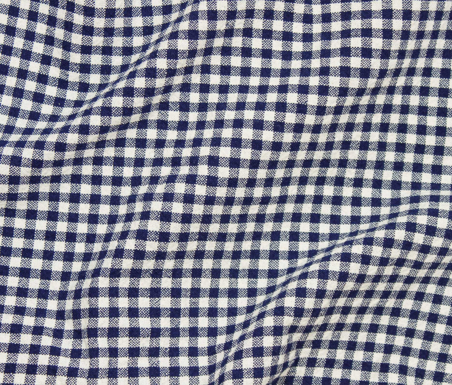 Organic Gingham (55") - Navy - Telio