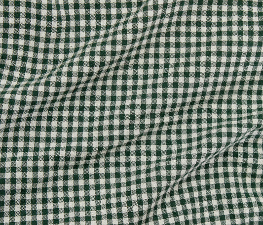 Organic Gingham (55") - Pine Tree - Telio