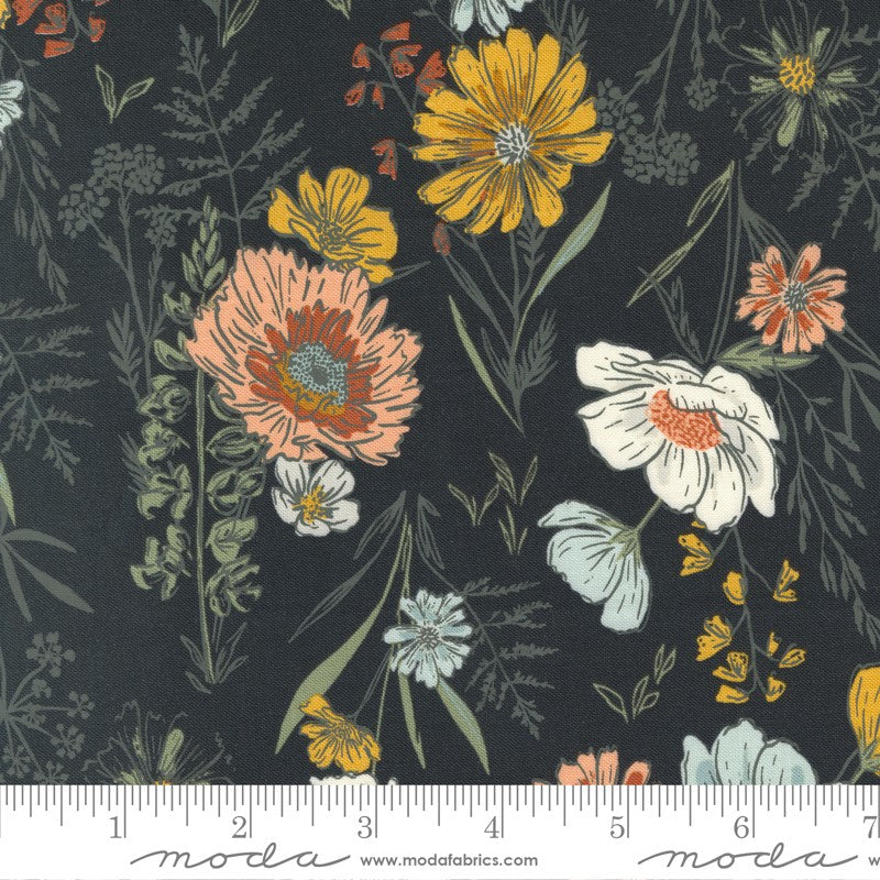 Woodland & Wildflowers Wildflower Wonder in Charcoal Fancy That