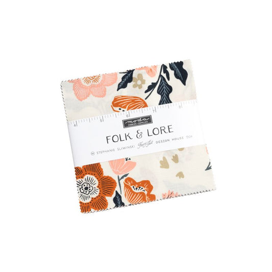 Folk & Lore - Charm Pack - Fancy That Design House - Moda (Pre-order July 2024)