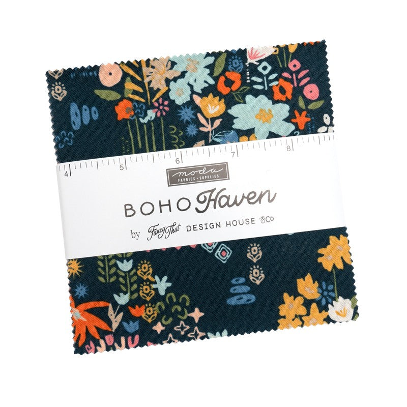 Boho Haven - Charm Pack - Fancy That Design House - Moda (Pre-order: Feb 2026)