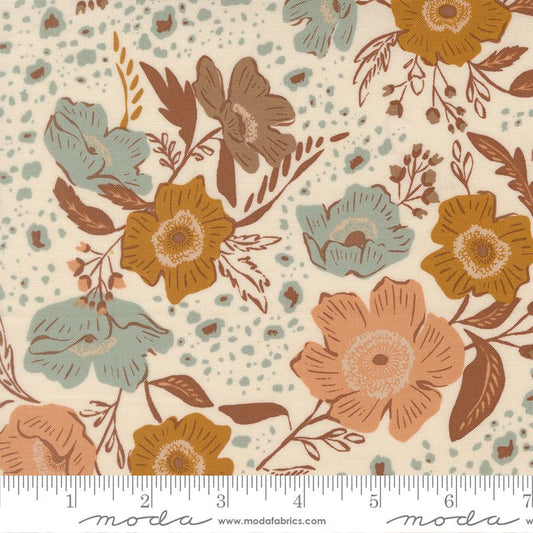 Wellspring - Flora in Eggshell - Fancy That Design House - Moda (Pre-order: Sept 2026)