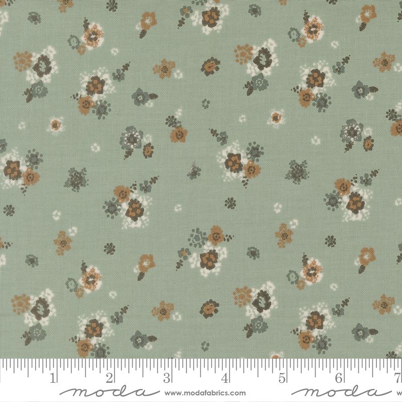 Wellspring - Micro Bloom in Storm - Fancy That Design House - Moda (Pre-order: Sept 2026)