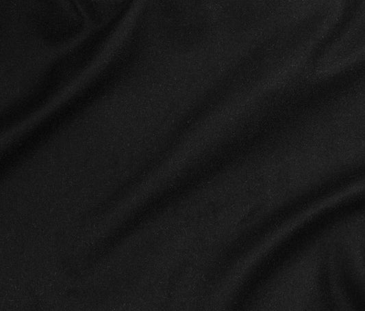 New Melton Wool (59") - Black - Telio