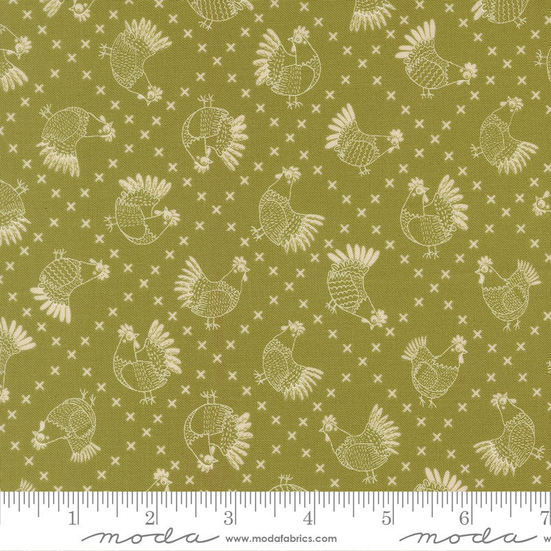 The Henhouse - Fat Quarter Bundle - Gingiber - Moda (Pre-order: Mar 2026)