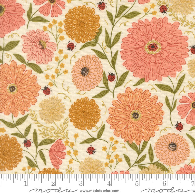 Ladybug Whimsy - Fat Quarter Bundle - Gingiber - Moda (Pre-order: Oct 2026)