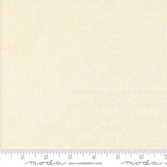 Ladybug Whimsy - Pen Ink in Eggshell/Cream - Gingiber - Moda (Pre-order: Oct 2026)