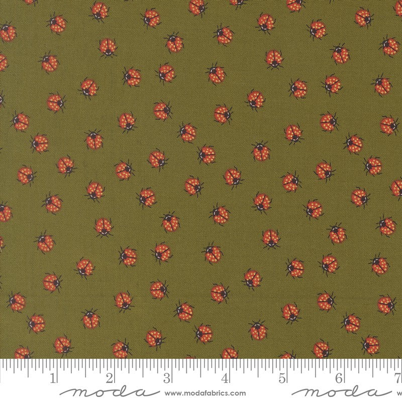 Ladybug Whimsy - Layer Cake - Gingiber - Moda (Pre-order: Oct 2026)