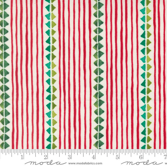 Winterly - Christmas Ribbon in Cream - Robin Pickens - Moda (Pre-order: May 2024)