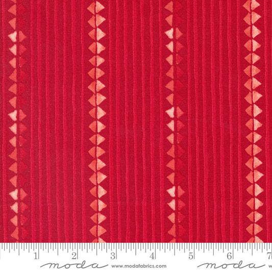 Winterly - Christmas Ribbon in Crimson - Robin Pickens - Moda (Pre-order: May 2024)