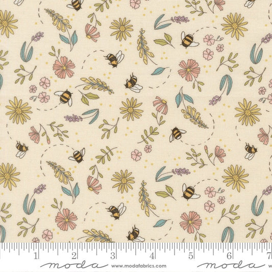 Pollinators - Tiny Garden in Cloud - Robin Pickens - Moda (Pre-order: Jan 2027)